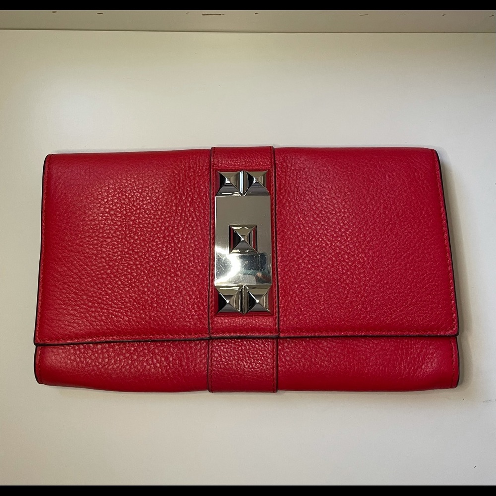 Vince Camuto Leather Clutch